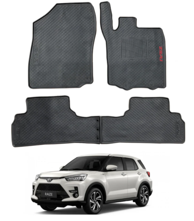 TOYOTA RAIZE 2020-2026 LATEX RUBBER CAR FLOOR MAT