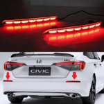 2022 HONDA CIVIC BACK BUMPER DRL