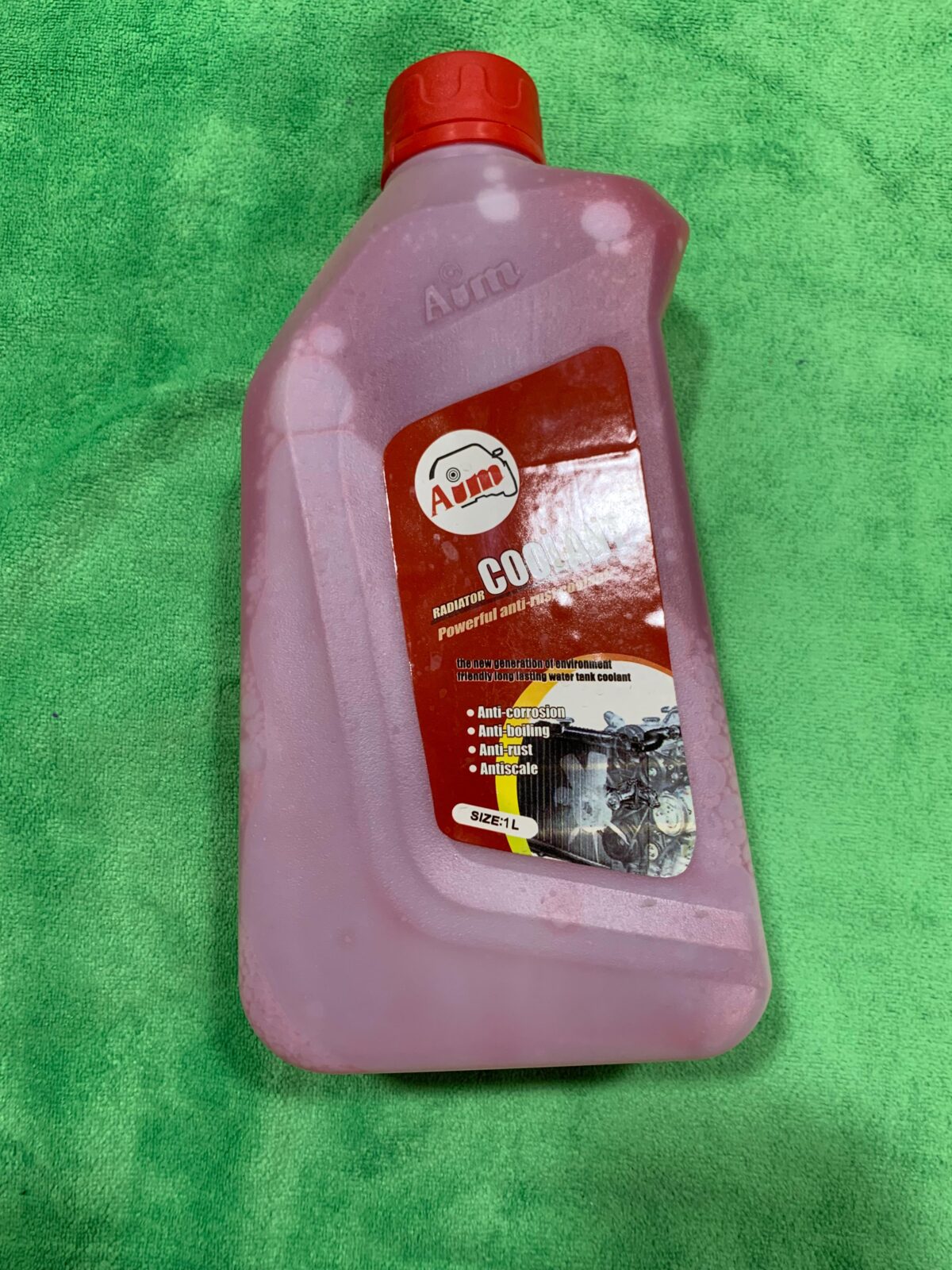 AIM RADIATOR COOLANT 1 LITER RED - Car Accessories - Auto Parts