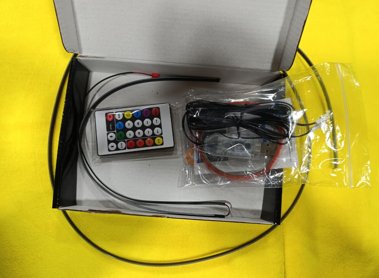 Dynamic Ambient Light 2 Pcs - High-end Interior RGB Ambient light - Image 1