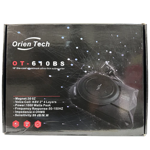 Orientech OT - 610BS 10 Aluminium ultra thin Subwoofer Orientech OT - 610BS 10 Aluminium ultra thin Subwoofer - Image 1