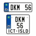 Islamabad Bike Number Plate